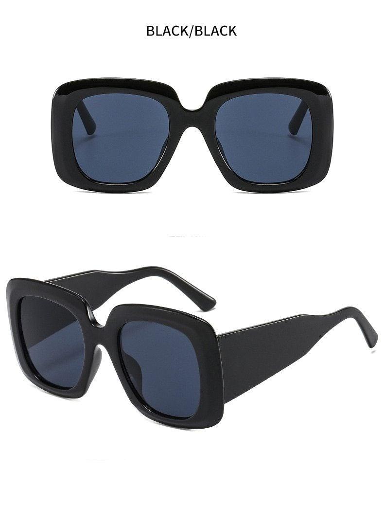 Oversized Leopard Designer Sunglasses for Men & Women
