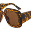 Oversized Leopard Designer Sunglasses for Men & Women