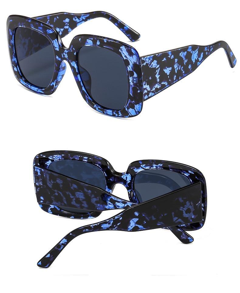 Oversized Leopard Designer Sunglasses for Men & Women