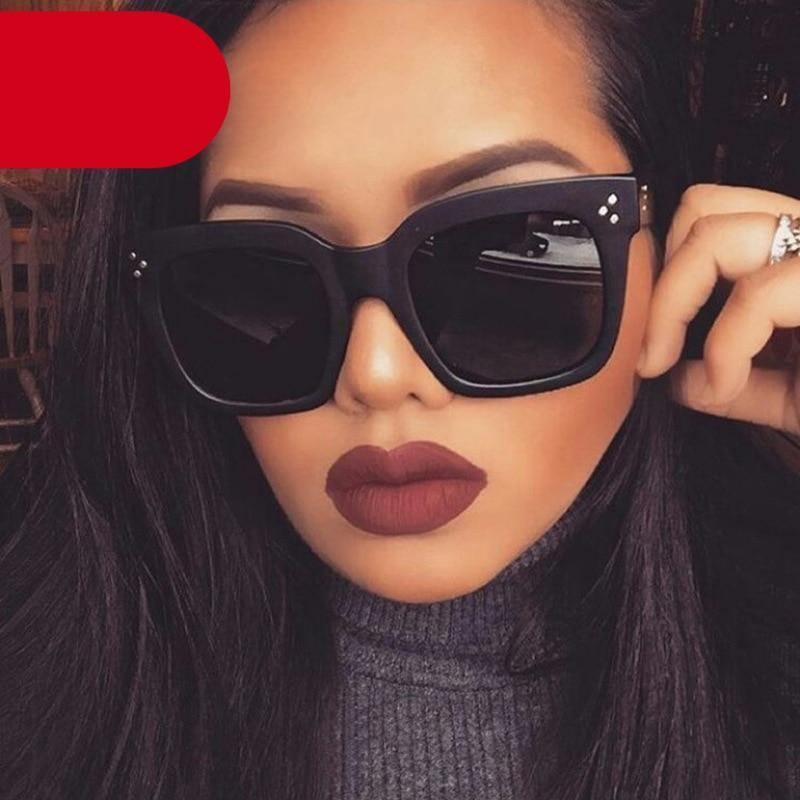 Elegant Oversized Square Sunglasses for Women