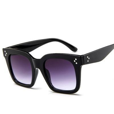 Elegant Oversized Square Sunglasses for Women