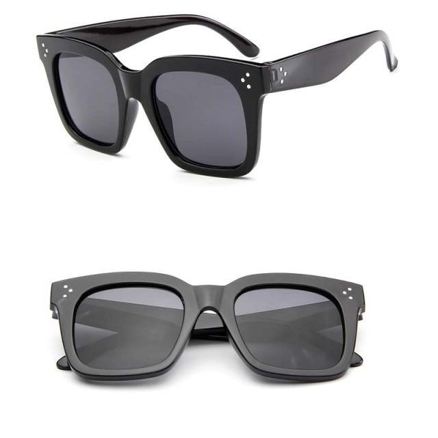 Elegant Oversized Square Sunglasses for Women