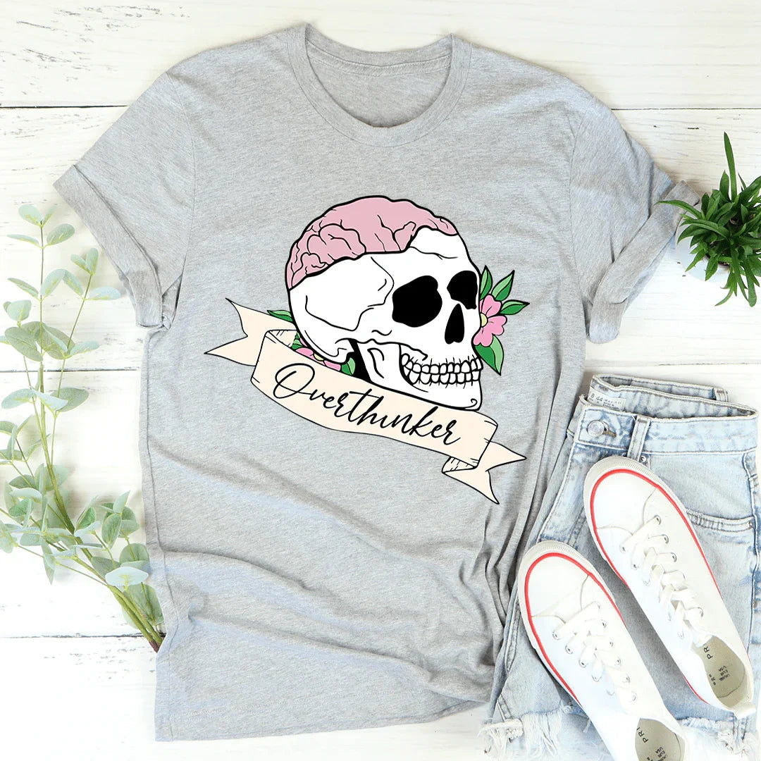Overthinker Skull Tee - Korvel