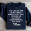 Sudadera de mamá que piensa demasiado