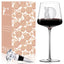 Physkoa Personalized Wine Glass - Custom Initial Etched Gift