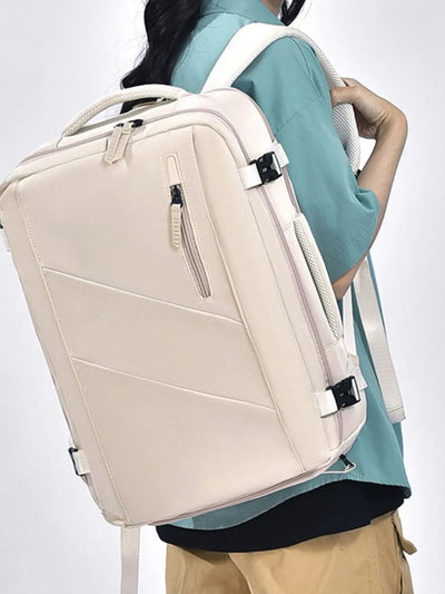 Oxford Cloth Adjustable Straps Backpack Bag - Korvel
