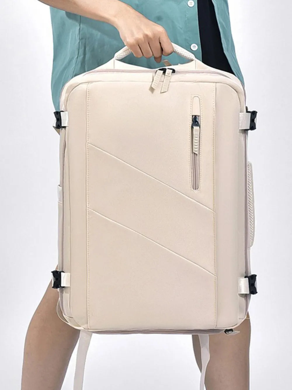 Oxford Cloth Adjustable Straps Backpack Bag - Korvel
