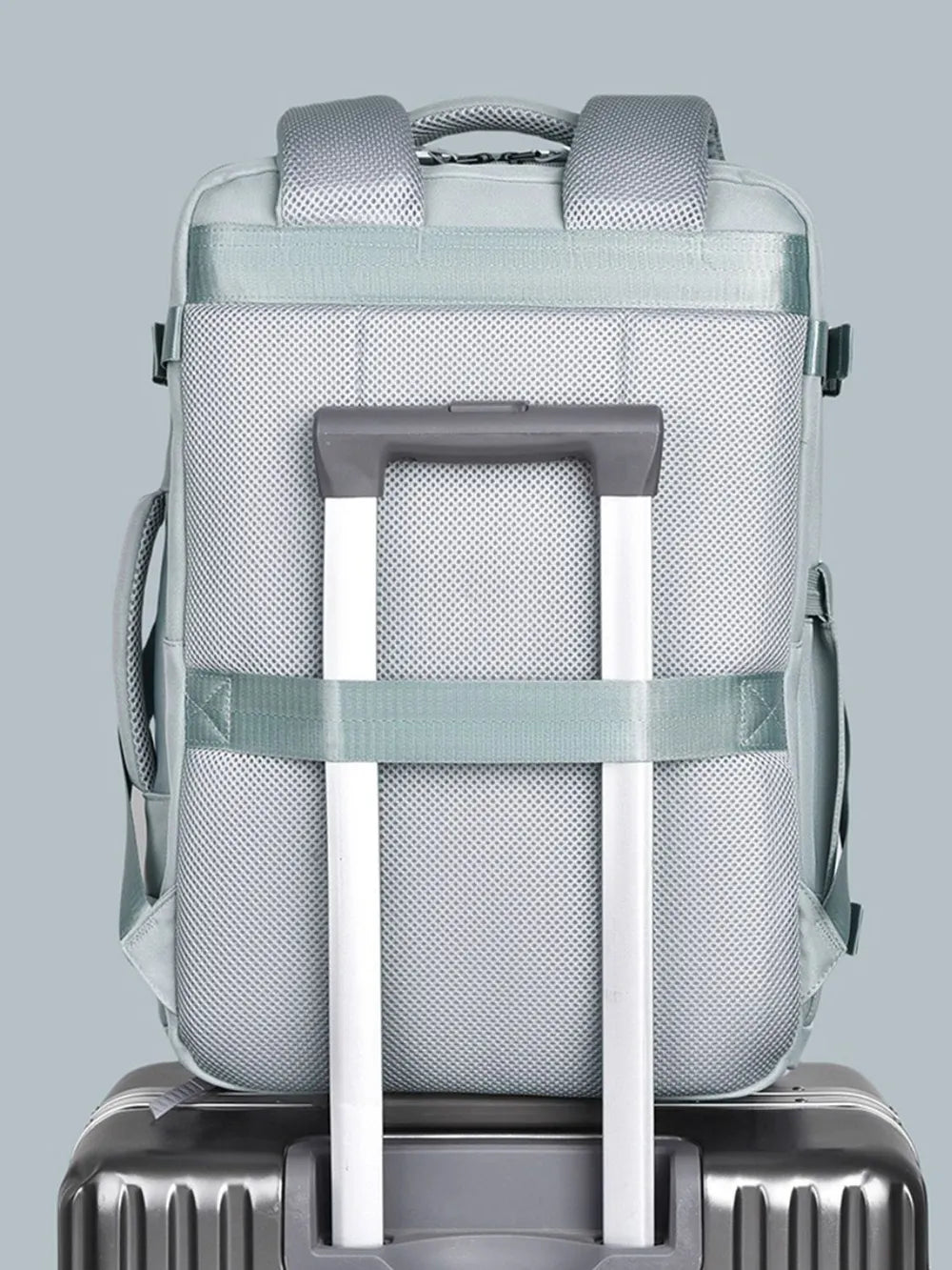 Oxford Cloth Adjustable Straps Backpack Bag - Korvel
