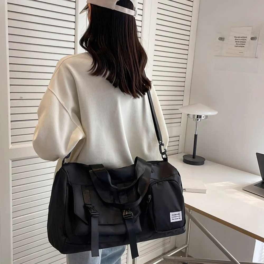 Oxford Cloth Multi-Pocket Travel Bag - Korvel
