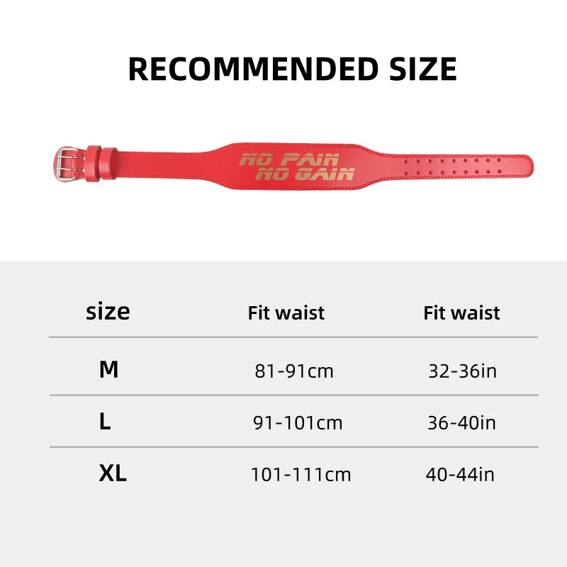 Ativafit Weight Lifting Belt - Premium Support for Heavy Lifts