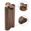 Pipe à tabac en bois premium avec batte en métal auto-nettoyante