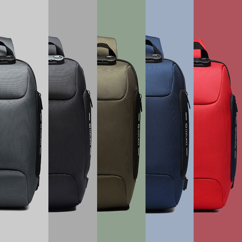 OZUKO Multifunction Crossbody Bag for Men Anti-theft Shoulder Messenger Bags Male Waterproof Short Trip Chest Bag Pack - Korvel
