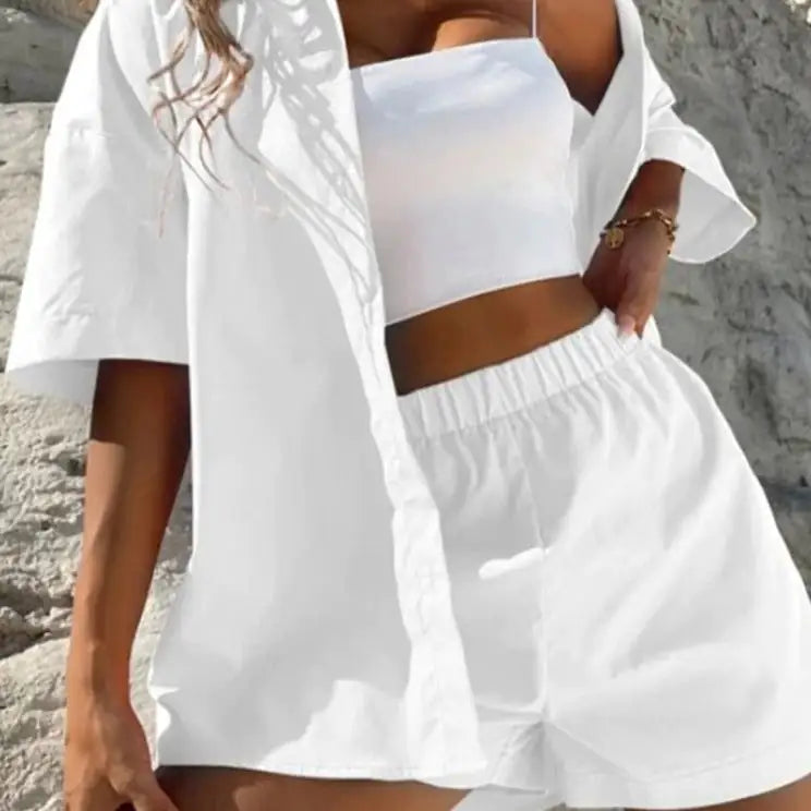 Ensemble de Shorts et Chemise Style