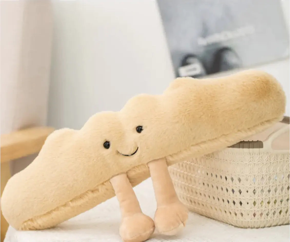 Creative Bread Dessert Pillow Blanket - Cozy & Fun