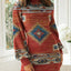 Vestido Mini de Estampado Bohemio - Manga Larga, Ajuste Casual para Otoño e Invierno