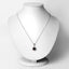 Pendentif en Grenat et Diamant de 2,32 Carats en Or 14K et Argent