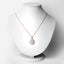 4.26 Carat Genuine Kunzite and White Topaz Pendant in Sterling Silver