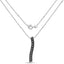 0.30 Carat Genuine Black Diamond .925 Sterling Silver Pendant