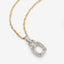 0.25 Carat Genuine White Diamond 14K Yellow Gold Pendant