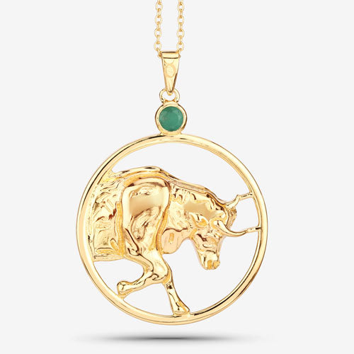 Pendentif en émeraude véritable de 0,23 carat en argent sterling .925