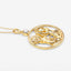 Pendentif en perle véritable de 0,45 carat en argent sterling .925