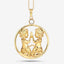 Pendentif en perle véritable de 0,45 carat en argent sterling .925