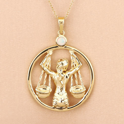 0.15 Carat Genuine Ethiopian Opal Pendant in Sterling Silver