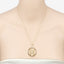 0.15 Carat Genuine Ethiopian Opal Pendant in Sterling Silver