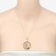 Pendentif en zircon blanc véritable de 0,33 carat en argent sterling