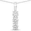 0.75 Carat Lab Grown Diamond Pendant in 14K White Gold
