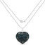 1.25 Carat Genuine Blue Diamond Pendant in Sterling Silver