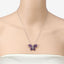 3.90 Carat Genuine Amethyst .925 Sterling Silver Pendant