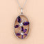 2.12 Carat Genuine Amethyst .925 Sterling Silver Pendant