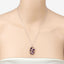 2.12 Carat Genuine Amethyst .925 Sterling Silver Pendant