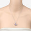 Pendentif en argent sterling .925 de 1,62 carat avec pierres multiples