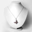 Pendentif papillon multi-stones de 3,80 carats en argent sterling