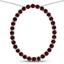 3.52 Carat Genuine Garnet .925 Sterling Silver Pendant