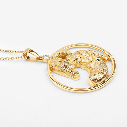 Colgante de Plata Esterlina con Diamante Blanco Genuino de 0.03 Quilates