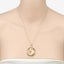 Colgante de Plata Esterlina con Diamante Blanco Genuino de 0.03 Quilates