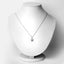 0.15 Carat Genuine Amethyst Sterling Silver Pendant