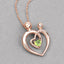 0.25 Carat Genuine Peridot Sterling Silver Pendant