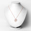 0.25 Carat Genuine Peridot Sterling Silver Pendant