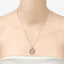 0.64 Carat Genuine Ruby .925 Sterling Silver Pendant