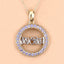 0.64 Carat Genuine Tanzanite Sterling Silver Pendant
