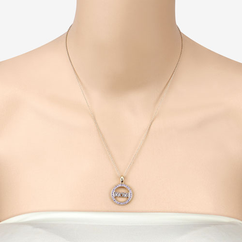0.64 Carat Genuine Tanzanite Sterling Silver Pendant