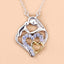 Colgante de plata esterlina con tanzanita genuina de 0.28 quilates