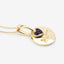 0.20 Carat Genuine Blue Sapphire Pendant in Sterling Silver