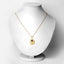 0.20 Carat Genuine Blue Sapphire Pendant in Sterling Silver