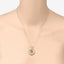 0.21 Carat Genuine Tanzanite Sterling Silver Pendant