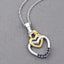 Pendentif en argent sterling avec saphir bleu véritable de 0,14 carat